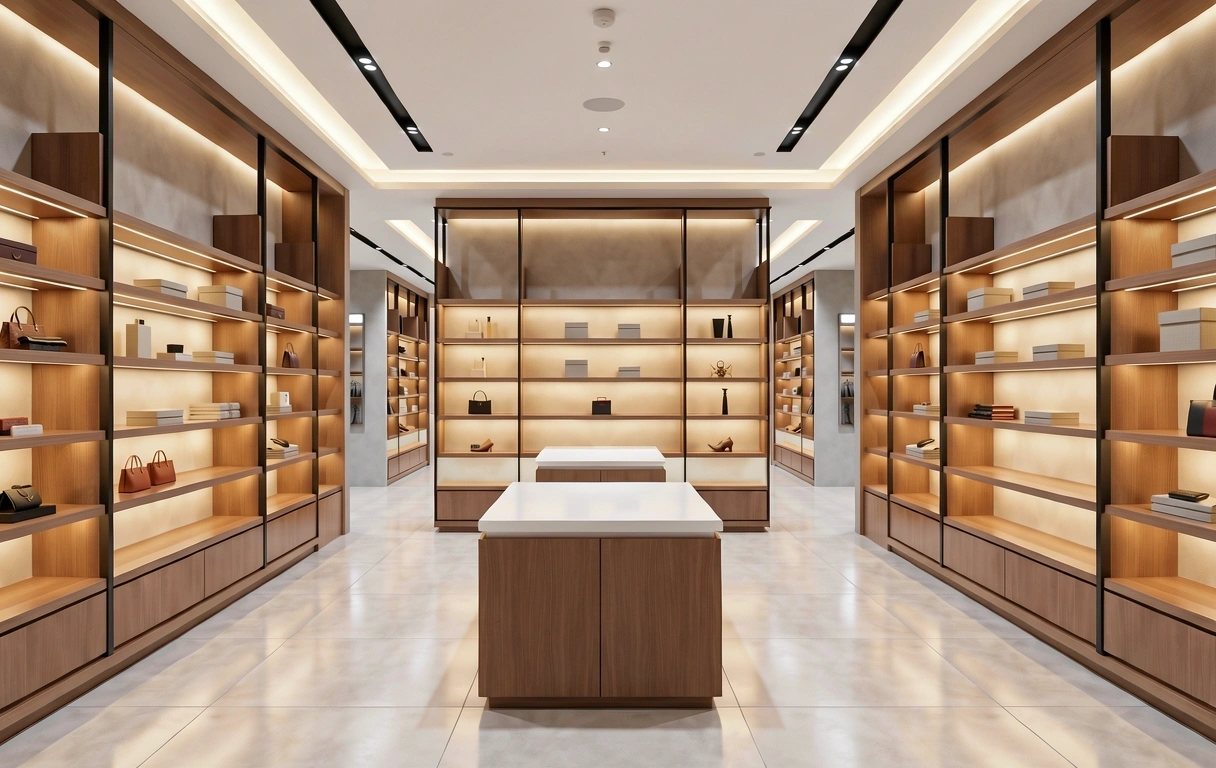 Modern retail environment in Malaysia